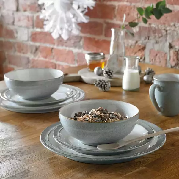 Denby Elements Grey 12 Piece Dinner Set 4 Denby Elements Grey 12 Piece Dinner Set - Image 2