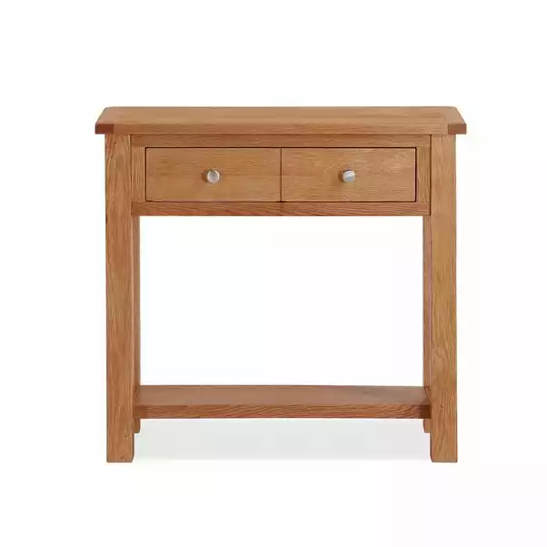 Dunelm Bromley Oak Console Table 3 Dunelm Bromley Oak Console Table