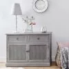 Dunelm Lucy Cane Grey Small Sideboard 2 Dunelm Lucy Cane Grey Small Sideboard - 30267547