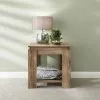 GFW Canyon Oak Lamp Table