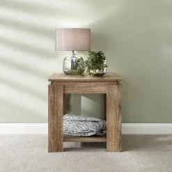 GFW Canyon Oak Lamp Table