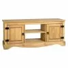 Seconique Corona Pine 2 Door 1 Shelf Flat Screen TV Unit 2 Seconique Corona Pine 2 Door 1 Shelf Flat Screen TV Unit - 30499909