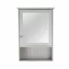 Lloyd Pascal Rimini Grey Mirror Cabinet - 30522164