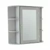 Lloyd Pascal Verona Grey Mirror Cabinet - 30553845