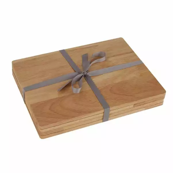 Dunelm Set Of 4 Rubberwood Placemats 3 Dunelm Set Of 4 Rubberwood Placemats