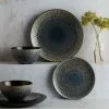 Dunelm Zen Reactive Glaze 12 Piece Dinner Set