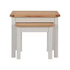 Dunelm Bromley Grey Nest Of Tables - 30609624 alt03