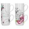 Dunelm Set Of 4 Heavenly Hummingbird Stackable Mugs - 30627592