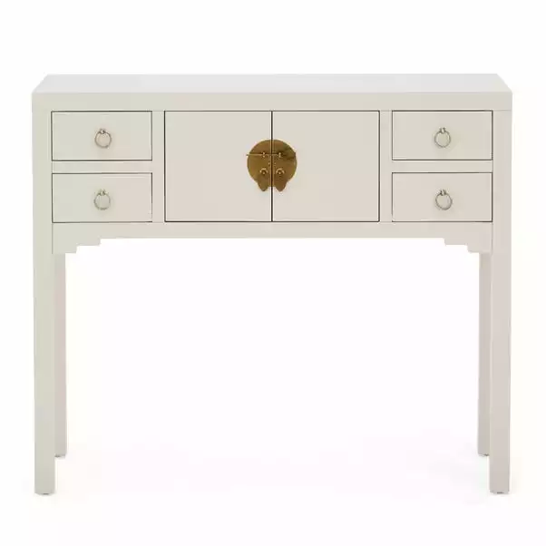 Dunelm Hanna Oyster Console Table 3 Dunelm Hanna Oyster Console Table