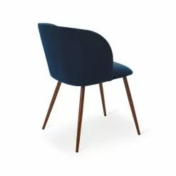 Dunelm Celia Velvet Dining Chair 12 Dunelm Celia Velvet Dining Chair - 30645851 alt04