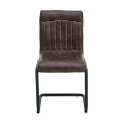 Dunelm Felix Set Of 2 Cantilever Faux Leather Dining Chairs 9 Dunelm Felix Set Of 2 Cantilever Faux Leather Dining Chairs - 30645852 alt01
