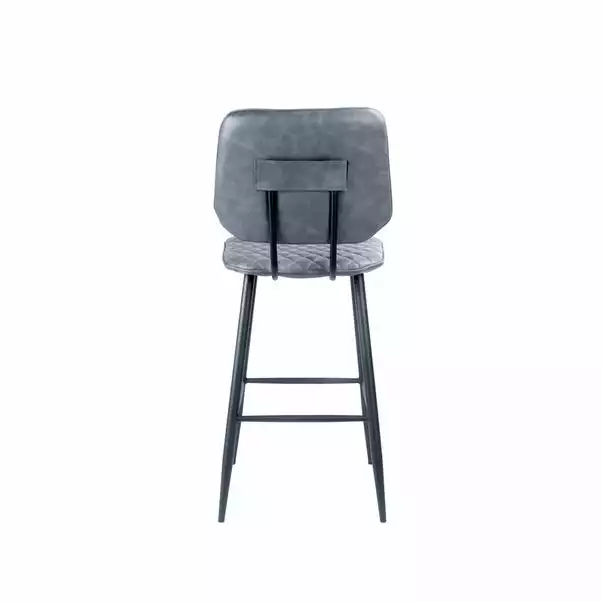 Dunelm Austin Faux Leather Bar Stool 7 Dunelm Austin Faux Leather Bar Stool - Image 5