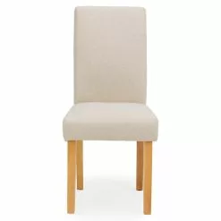 Dunelm Hugo Set Of 2 Dining Chairs Cream 11 Dunelm Hugo Set Of 2 Dining Chairs Cream - 30662750 alt03
