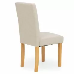 Dunelm Hugo Set Of 2 Dining Chairs Cream 13 Dunelm Hugo Set Of 2 Dining Chairs Cream - 30662750 alt05