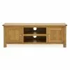 Dunelm Bromley Wide TV Unit Oak 2 Dunelm Bromley Wide TV Unit Oak - 30666579
