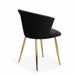 Dunelm Kendall Velvet Dining Chair - 30685279 alt04