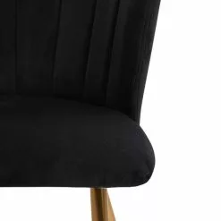 Dunelm Kendall Velvet Dining Chair - 30685279 alt06