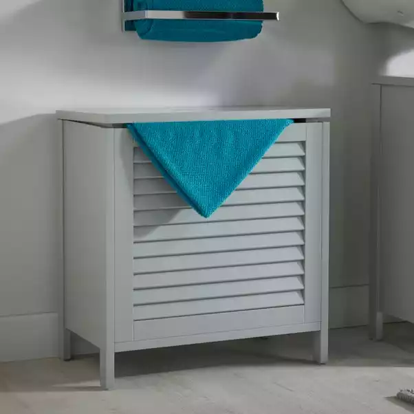 Lloyd Pascal Grey Tuscany Laundry Hamper 3 Lloyd Pascal Grey Tuscany Laundry Hamper