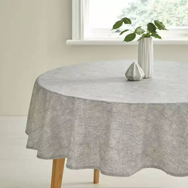 Dunelm Grey Wipe Clean Tablecloth 3 Dunelm Grey Wipe Clean Tablecloth