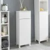Lloyd Pascal White Wave Floor Cabinet