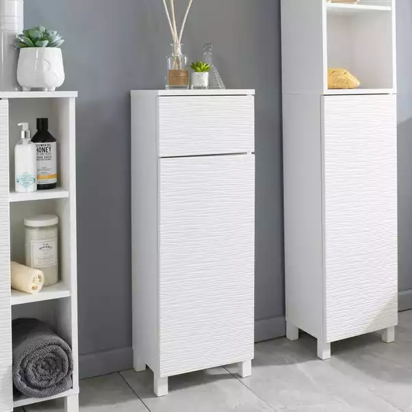 Lloyd Pascal White Wave Floor Cabinet 3 Lloyd Pascal White Wave Floor Cabinet