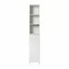 Lloyd Pascal White Wave Tall Cabinet