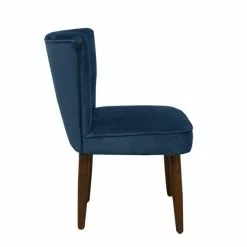 Dunelm Isla Velvet Dining Chair - 30713369 alt03
