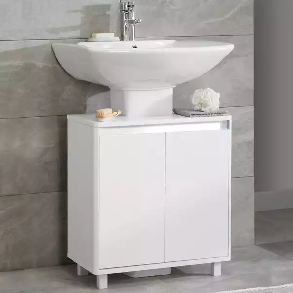 Lloyd Pascal Vienna White Under Sink Unit With Reversible 4 In 1 Colour Bar 4 Lloyd Pascal Vienna White Under Sink Unit With Reversible 4 In 1 Colour Bar - Image 2