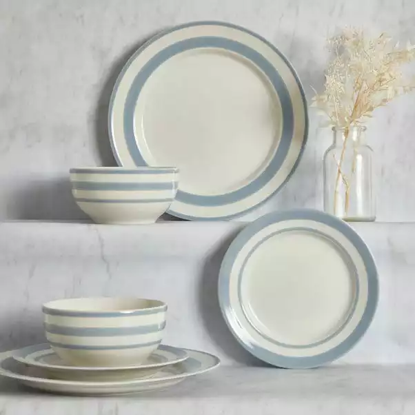 Dunelm Riviera Blue 12 Piece Dinner Set 3 Dunelm Riviera Blue 12 Piece Dinner Set