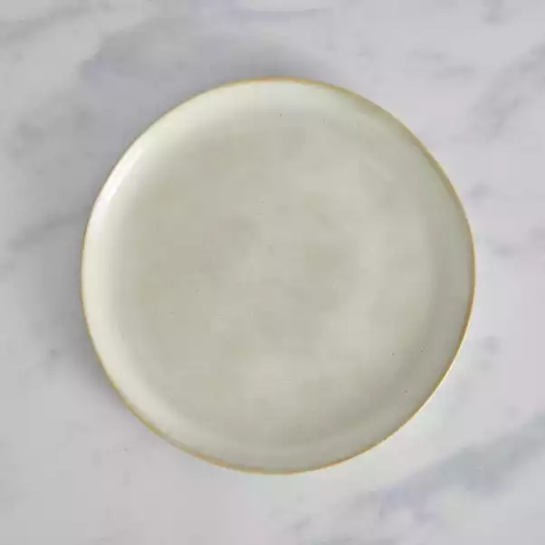 Dunelm Amalfi White Stoneware Side Plate 3 Dunelm Amalfi White Stoneware Side Plate