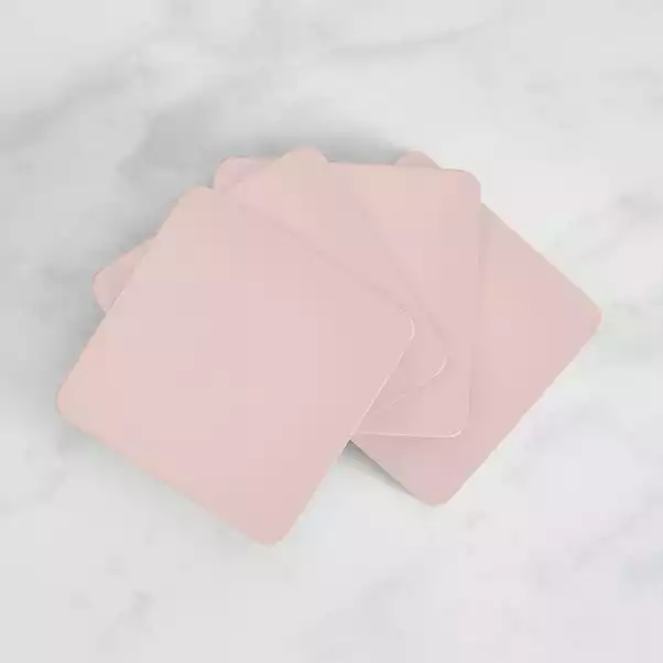 Dunelm Set Of 4 Painted Wooden Coasters 3 Dunelm Set Of 4 Painted Wooden Coasters