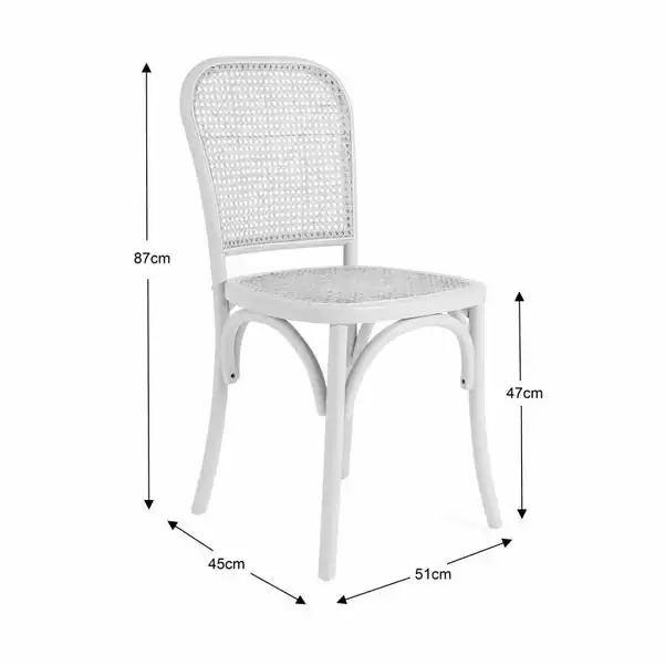 Dunelm Tulle Dining Chair 8 Dunelm Tulle Dining Chair - Image 6