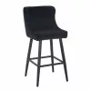 Dunelm Montreal Velvet Bar Stool