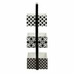 Dunelm Geo Tile Monochrome Caddy 10 Dunelm Geo Tile Monochrome Caddy - 30727567 alt02
