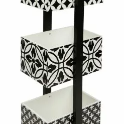 Dunelm Geo Tile Monochrome Caddy 12 Dunelm Geo Tile Monochrome Caddy - 30727567 alt04