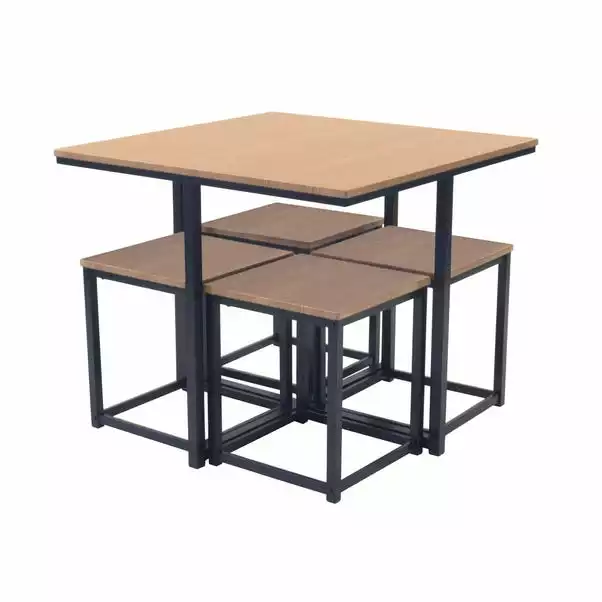 Dunelm Vixen Compact Cube Dining Set 8 Dunelm Vixen Compact Cube Dining Set - Image 6