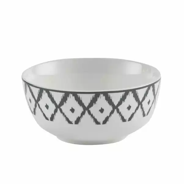 Dunelm Ikat 12 Piece Dinner Set 5 Dunelm Ikat 12 Piece Dinner Set - Image 3