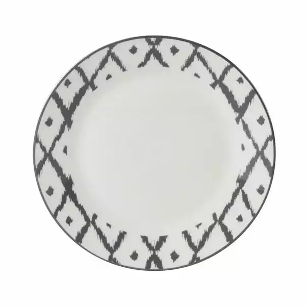 Dunelm Ikat 12 Piece Dinner Set 6 Dunelm Ikat 12 Piece Dinner Set - Image 4