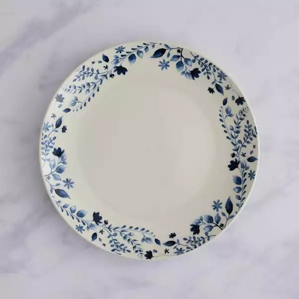 Dunelm Indigo Meadow 12 Piece Dinner Set 4 Dunelm Indigo Meadow 12 Piece Dinner Set - Image 2