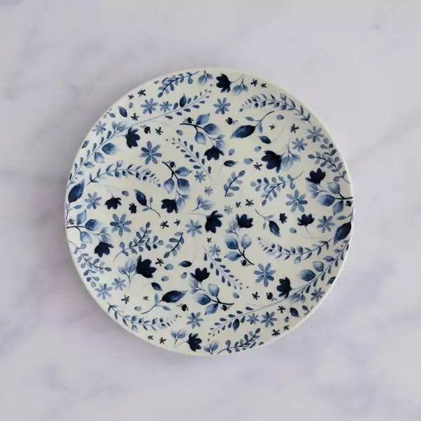 Dunelm Indigo Meadow 12 Piece Dinner Set 5 Dunelm Indigo Meadow 12 Piece Dinner Set - Image 3