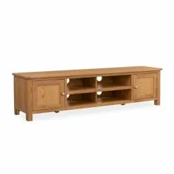 Dunelm Bromley Extra Wide Oak TV Unit 10 Dunelm Bromley Extra Wide Oak TV Unit - 30734335 alt02