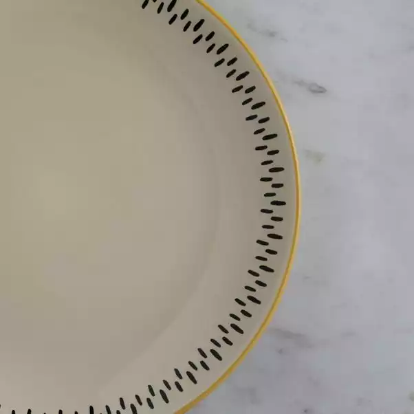 Dunelm Global Ochre 12 Piece Dinner Set 5 Dunelm Global Ochre 12 Piece Dinner Set - Image 3