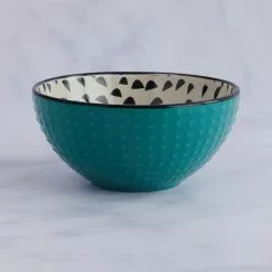 Dunelm Global Teal 12 Piece Dinner Set 11 Dunelm Global Teal 12 Piece Dinner Set - 30734550 alt04