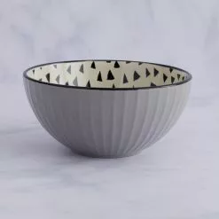 Dunelm Global Grey 12 Piece Dinner Set - 30734552 alt04