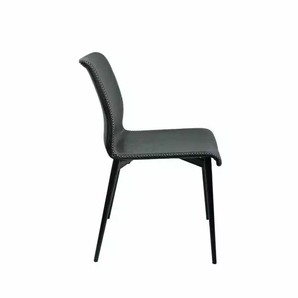 Dunelm Venice Faux Leather Dining Chair 5 Dunelm Venice Faux Leather Dining Chair - Image 3