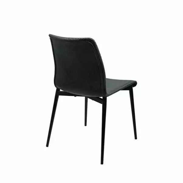 Dunelm Venice Faux Leather Dining Chair 6 Dunelm Venice Faux Leather Dining Chair - Image 4