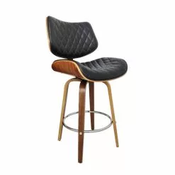 Dunelm Remy Faux Leather Bar Stool