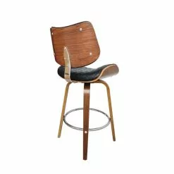 Dunelm Remy Faux Leather Bar Stool - 30746363 alt04