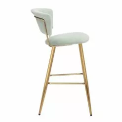 Dunelm Kendall Velvet Bar Stool 10 Dunelm Kendall Velvet Bar Stool - 30746398 alt03