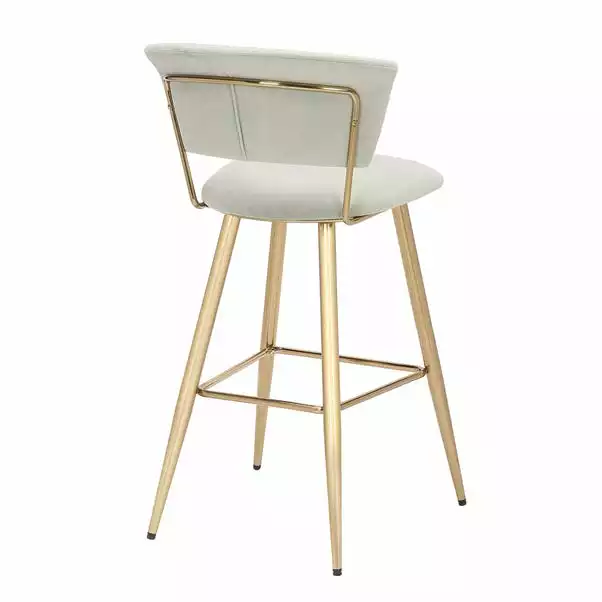 Dunelm Kendall Velvet Bar Stool 6 Dunelm Kendall Velvet Bar Stool - Image 4